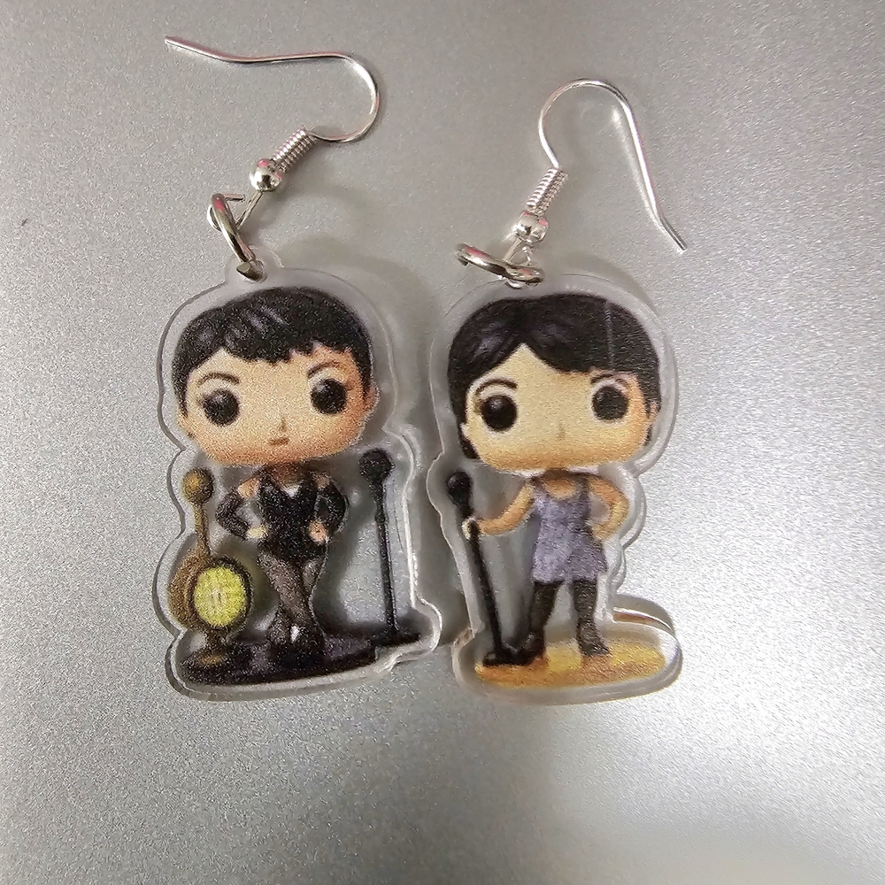 Broadway Character Earrings: Chicago